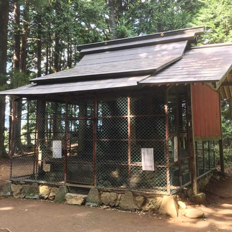 青渭神社の本殿外観