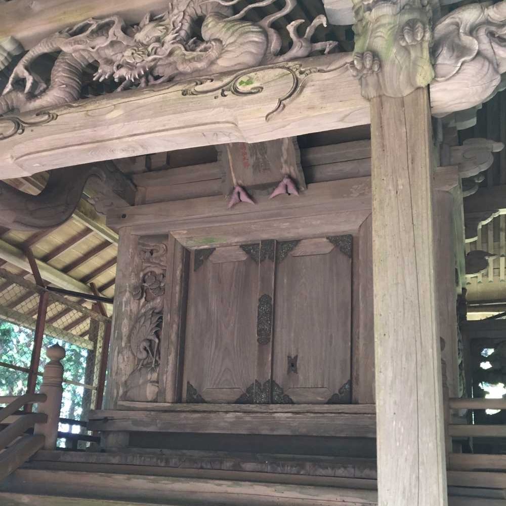 青渭神社の本殿